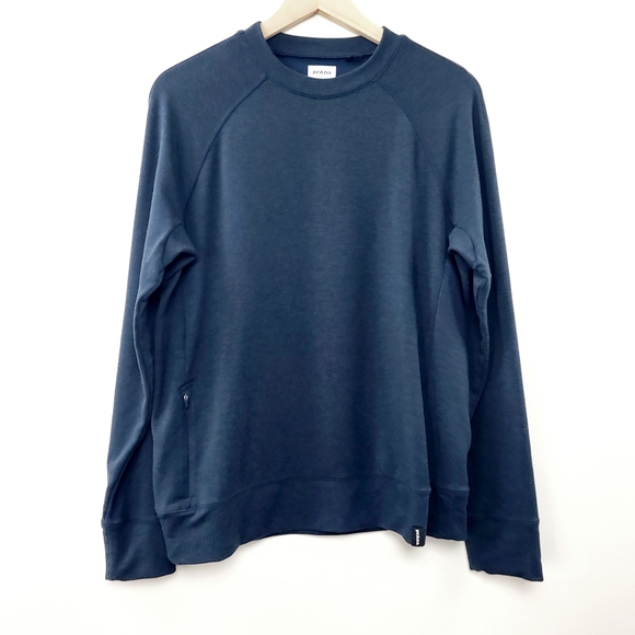 Prana Men's Navy Blue Side Zipper Sweater Size S - Picture 2 of 6